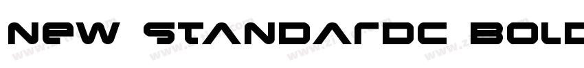 New StandardC Bold字体转换